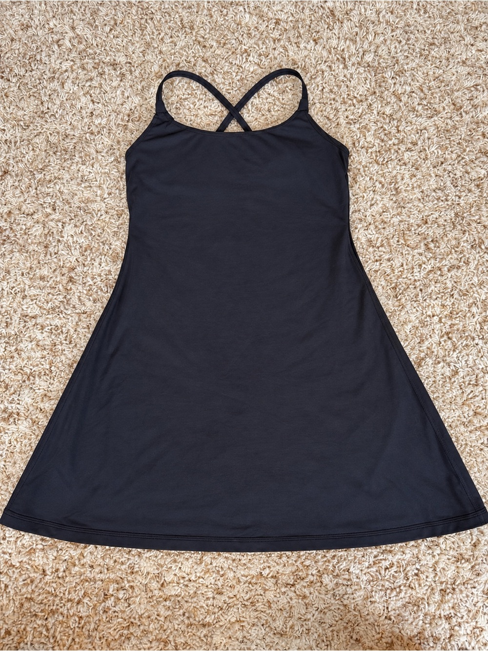 Halara SoftlyZero™ Plush Backless Active Dress – Easy Peezy Edition